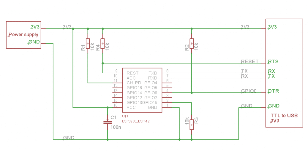 Wled esp8266 схема подключения